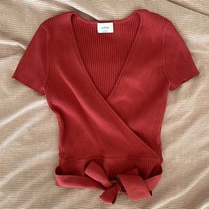 Wilfred bow-tie top! Size medium